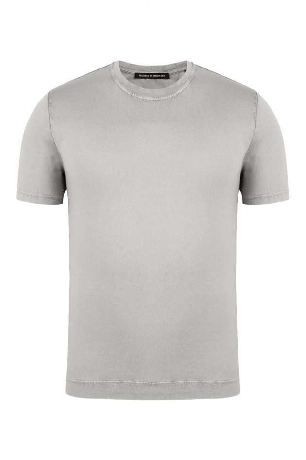 Trusted Handwork Basic T-Shirt in Grau