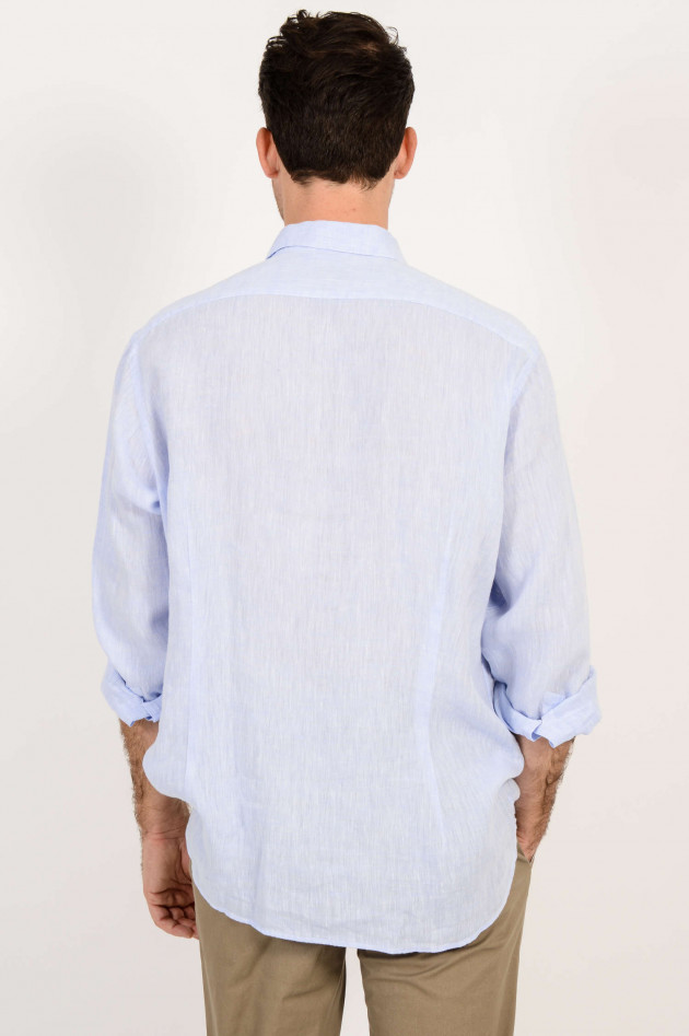 Van Laack Leinenhemd in Blau