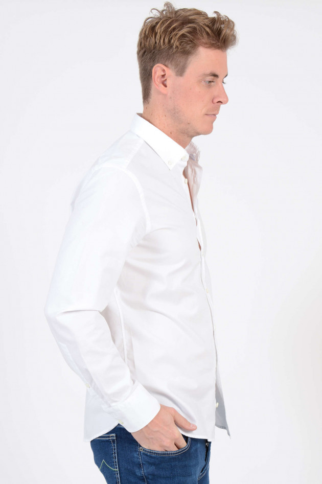 Van Laack Oxford-Hemd in Weiß