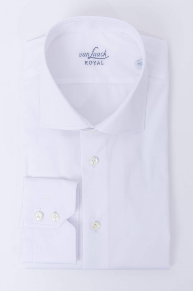 Van Laack Klassiches Hemd in Weiß