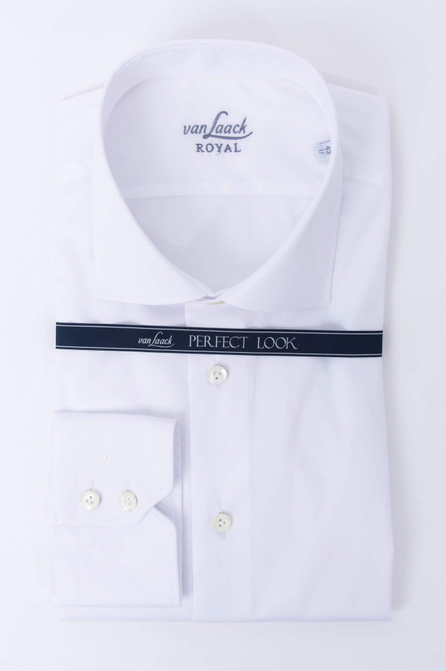 Van Laack Klassiches Hemd in Weiß