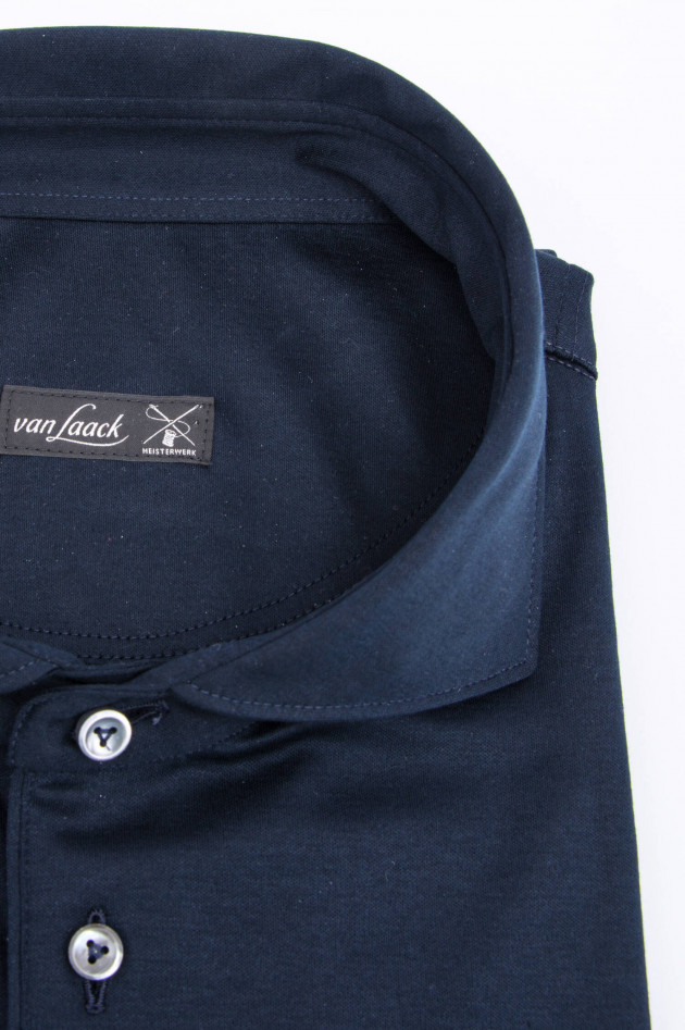 Van Laack Polo-Shirt in Navy