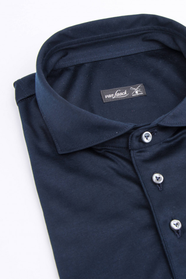 Van Laack Polo-Shirt in Navy