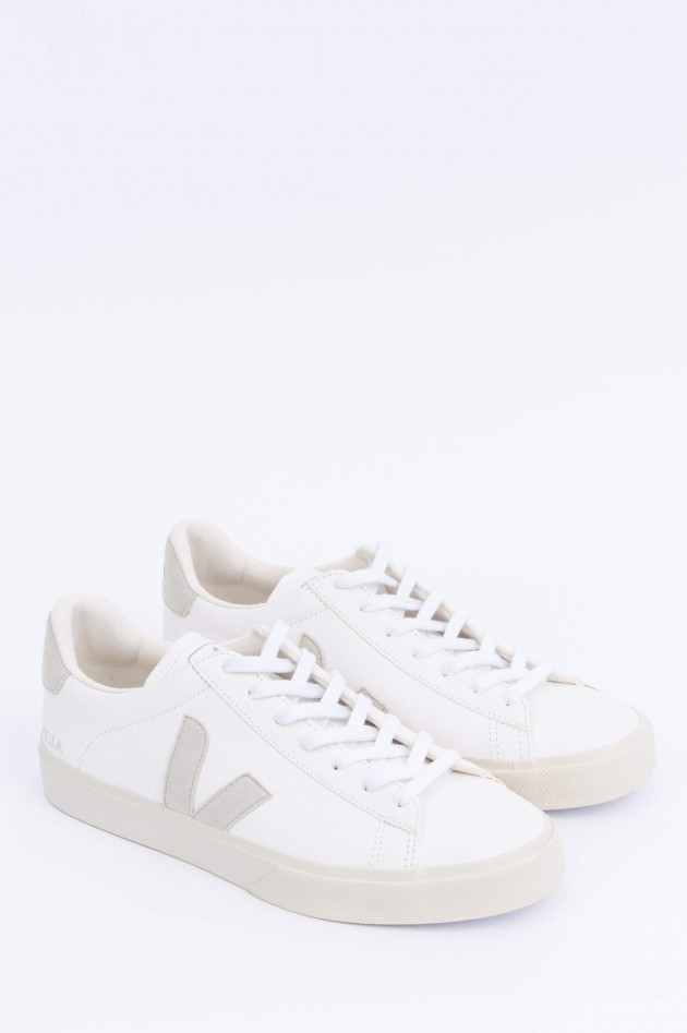 Veja Nachhaltiger Sneaker CAMPO in Weiß/Natur