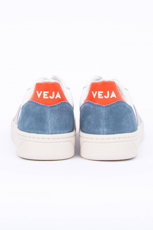 Veja Sneaker V10 in Weiß/Grau/Blau