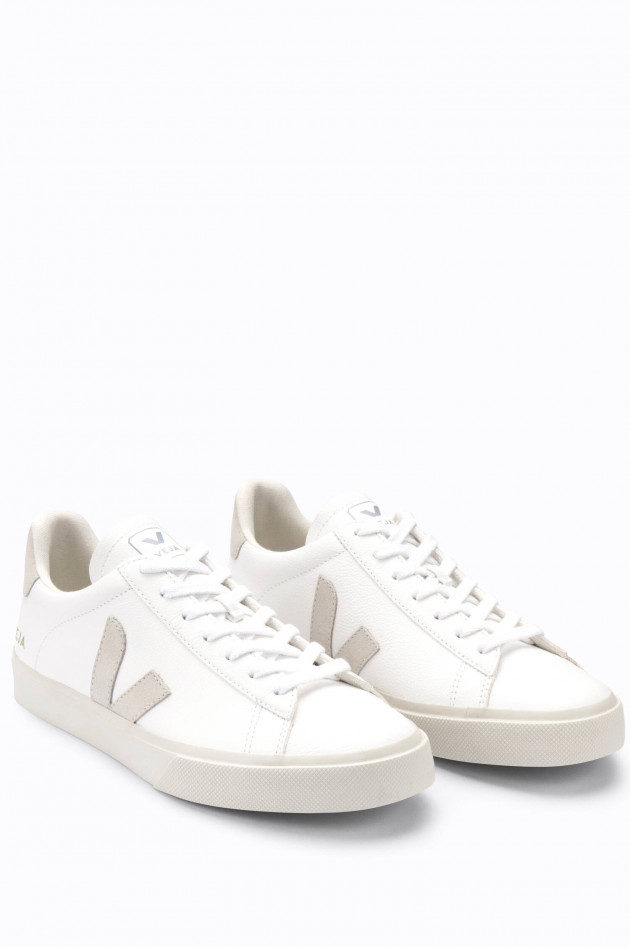 Veja Nachhaltiger Sneaker CAMPO in Weiß/Sand