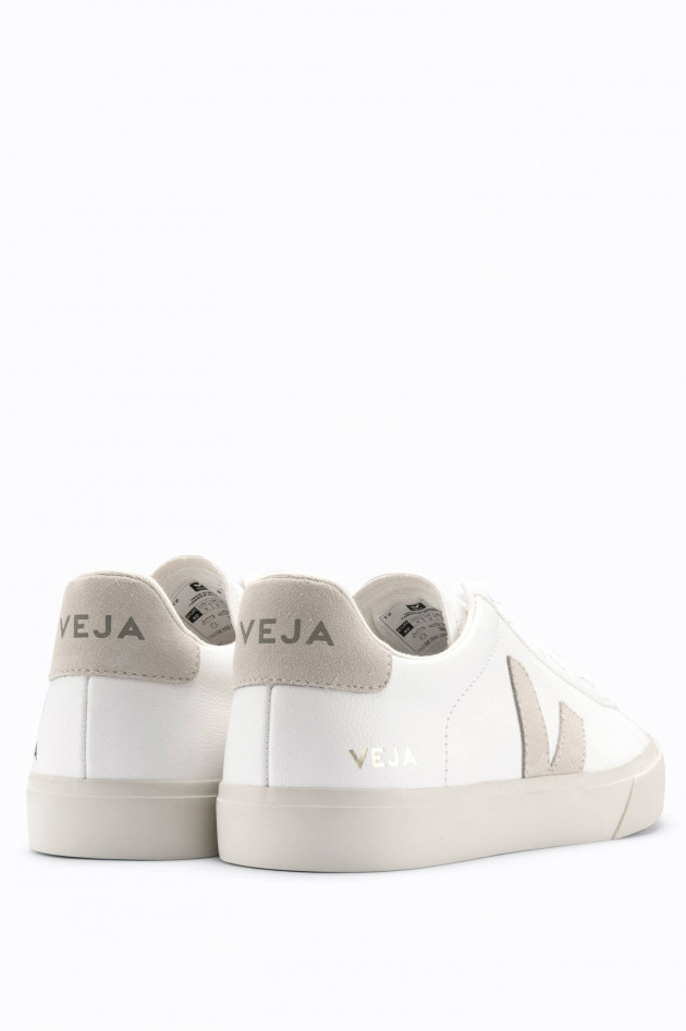 Veja Nachhaltiger Sneaker CAMPO in Weiß/Sand