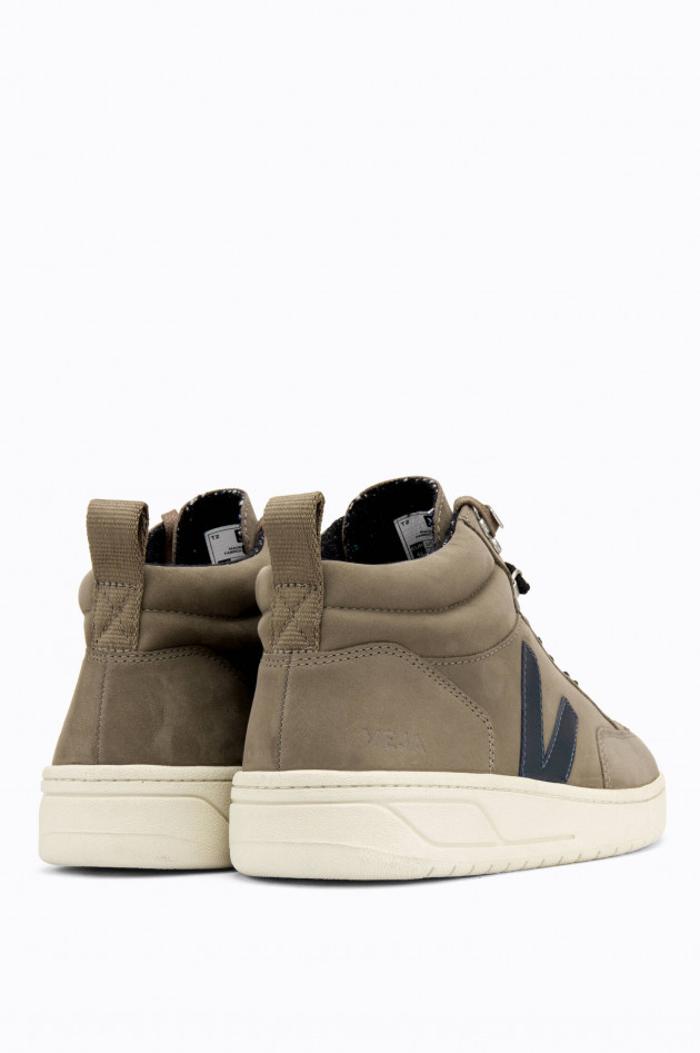 Veja High-Top-Sneaker ORAIMA in Taupe/Blau