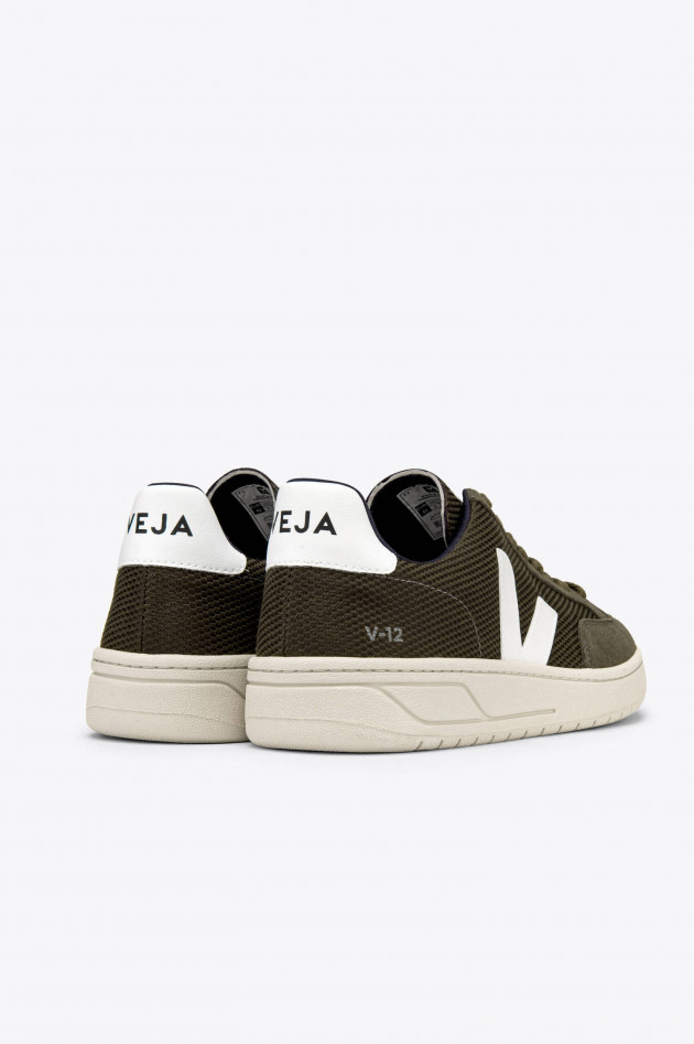 Veja Veganer Sneaker V12 in Oliv
