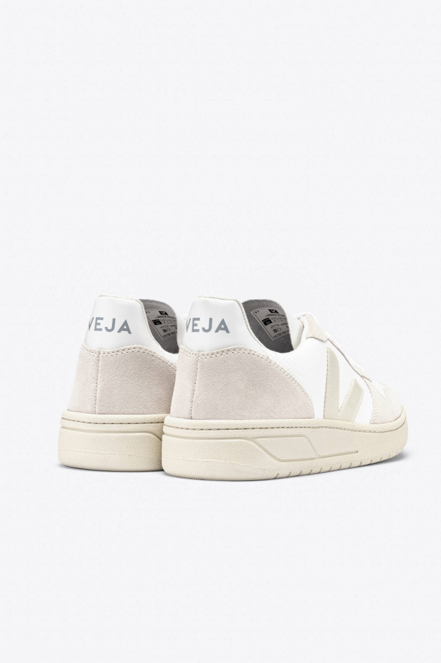 Veja Sneaker V10 in Beige/Weiß