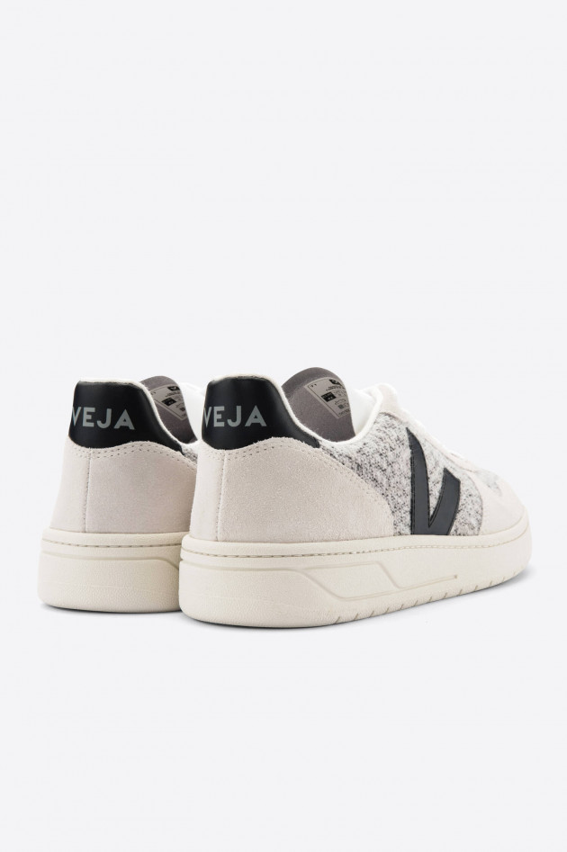 Veja Sneaker V10 in Beige/Grau/Schwarz