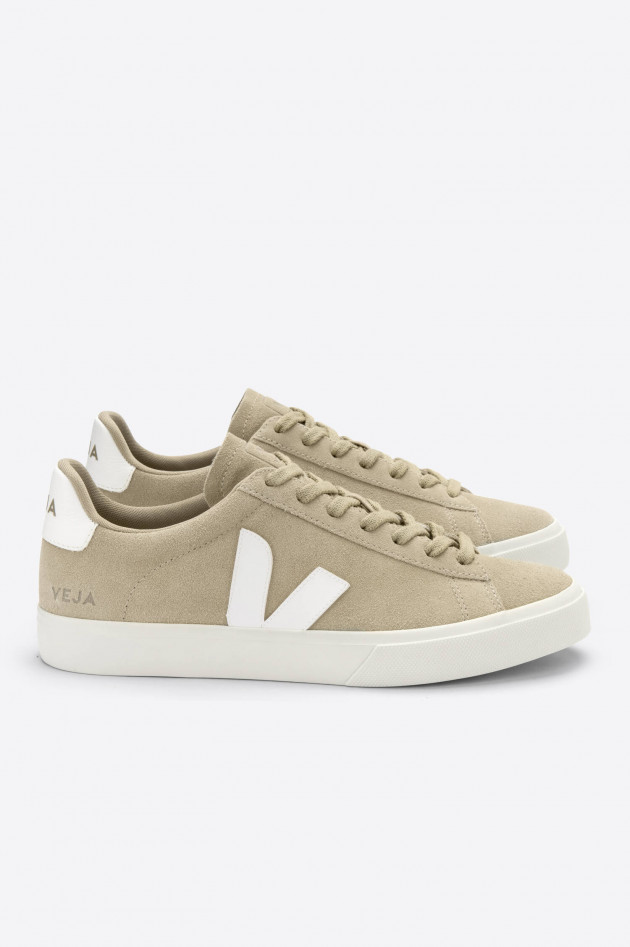 Veja Sneaker CAMPO in Hellbraun/Weiß