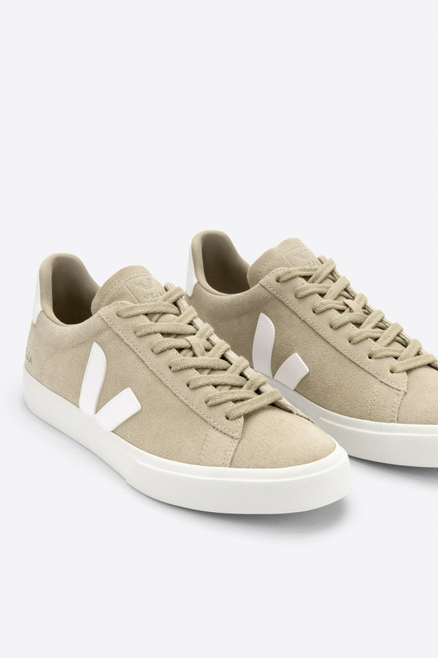 Veja Sneaker CAMPO in Hellbraun/Weiß