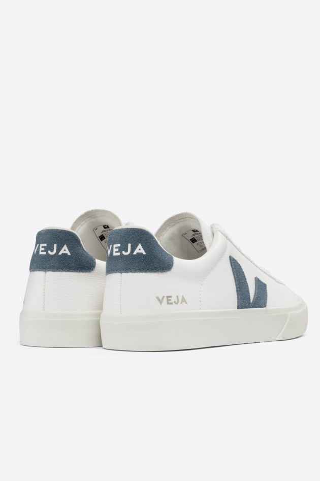 Veja Nachhaltiger Sneaker CAMPO in Weiß/Blau