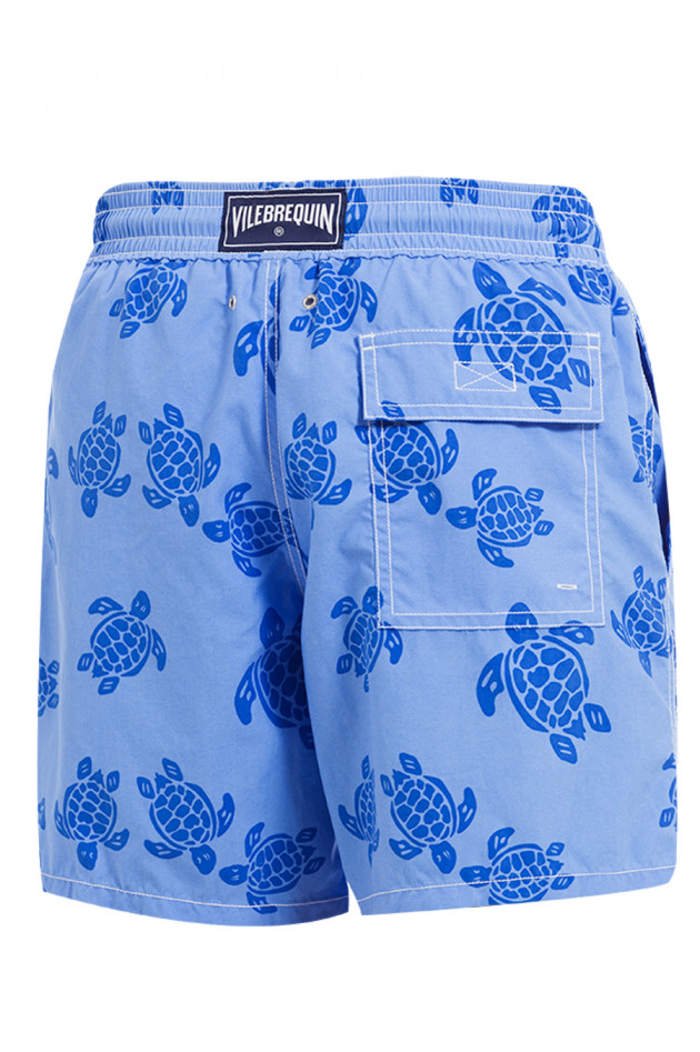 Badeshorts MOOREA TURTLE Hellblau