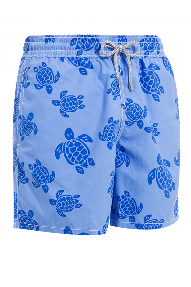 Badeshorts MOOREA TURTLE Hellblau