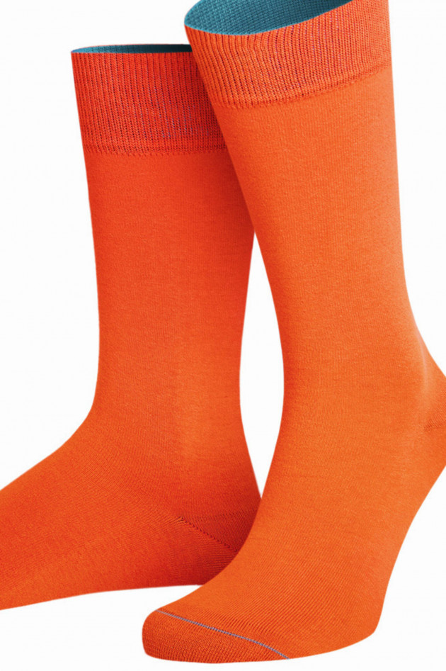 von Jungfeld Socken aus Bio-Baumwolle in Orange