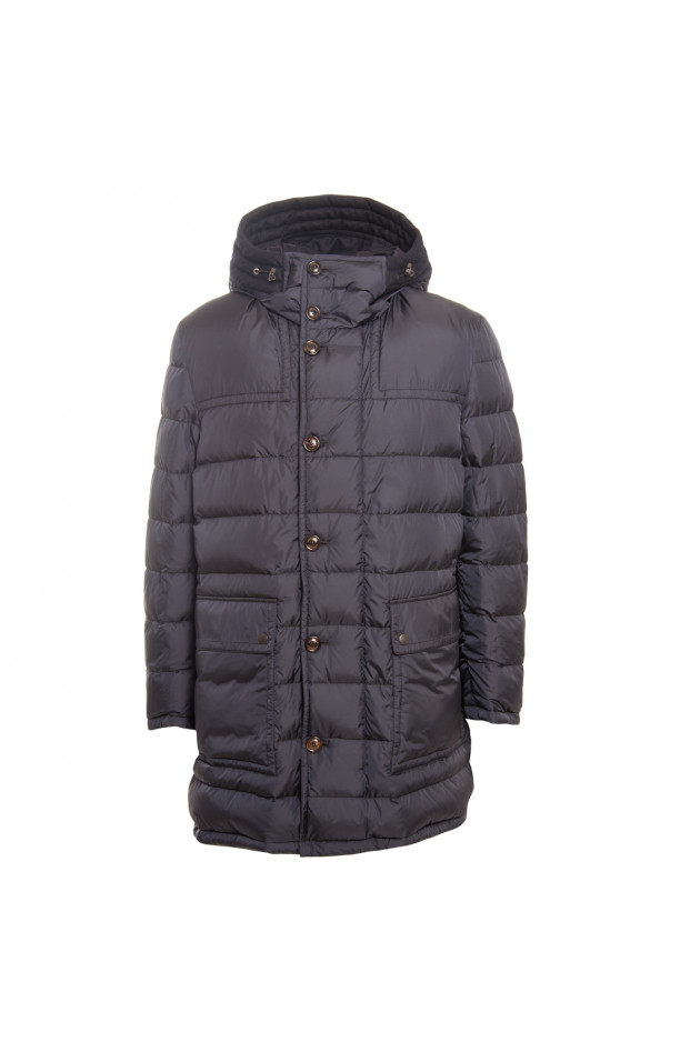 Moncler Wende-Daunenmantel WEBER in Marine