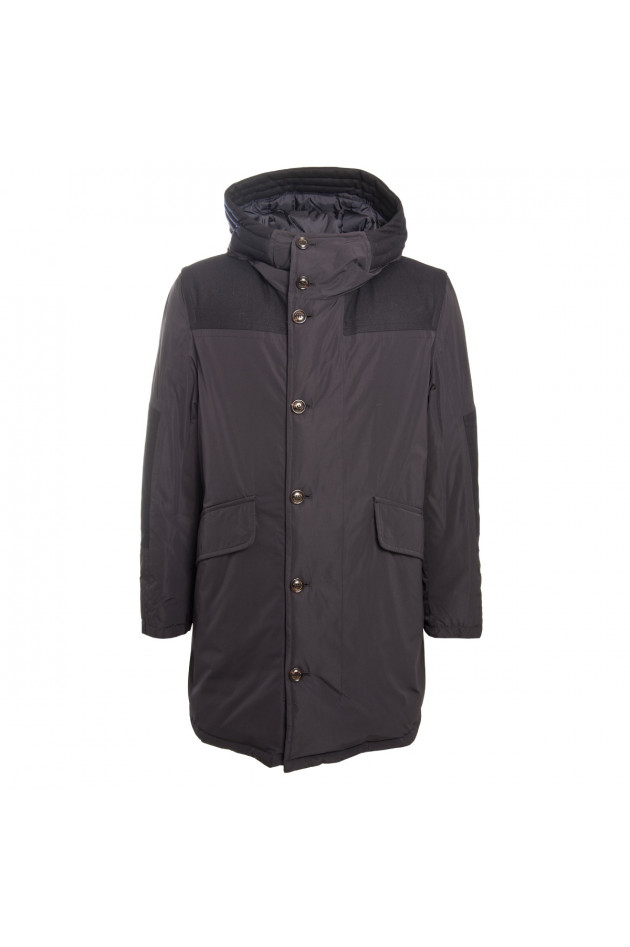 Moncler Wende-Daunenmantel WEBER in Marine
