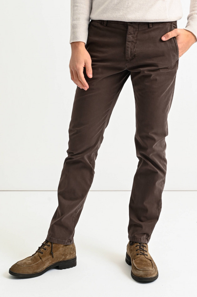 Windsor Klassiche Chino in Braun