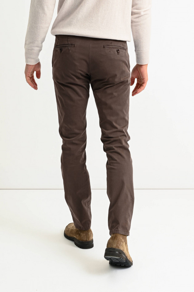 Windsor Klassiche Chino in Braun