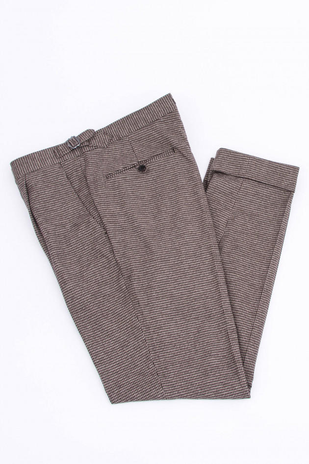 Windsor Hose SALVA in Braun/Beige