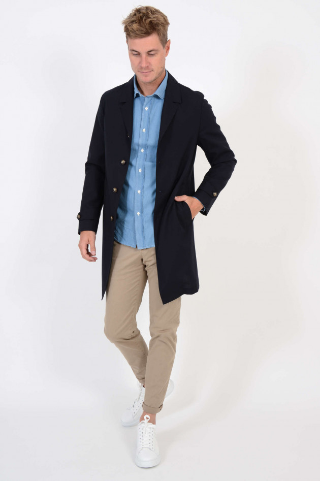 Windsor Trenchcoat in Navy