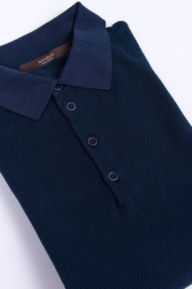 Windsor Poloshirt CAIUS in Navy