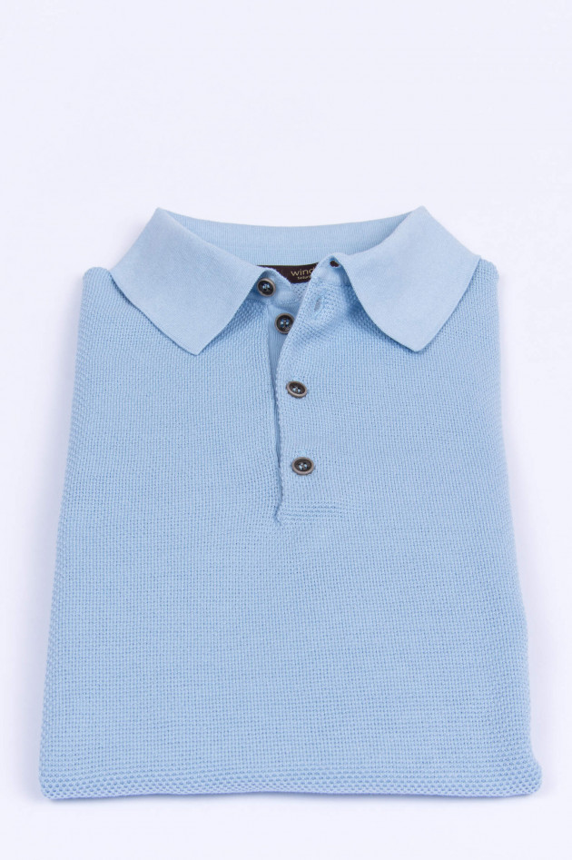 Windsor Poloshirt CAIUS in Hellblau