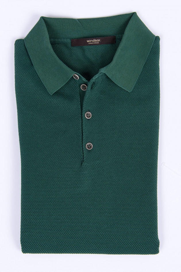 Windsor Poloshirt CAIUS in Tanne