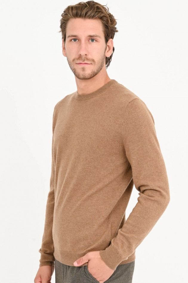 Windsor Kaschmir Pullover in Camel