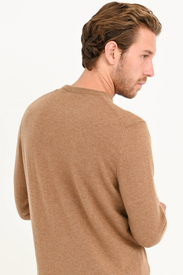 Windsor Kaschmir Pullover in Camel