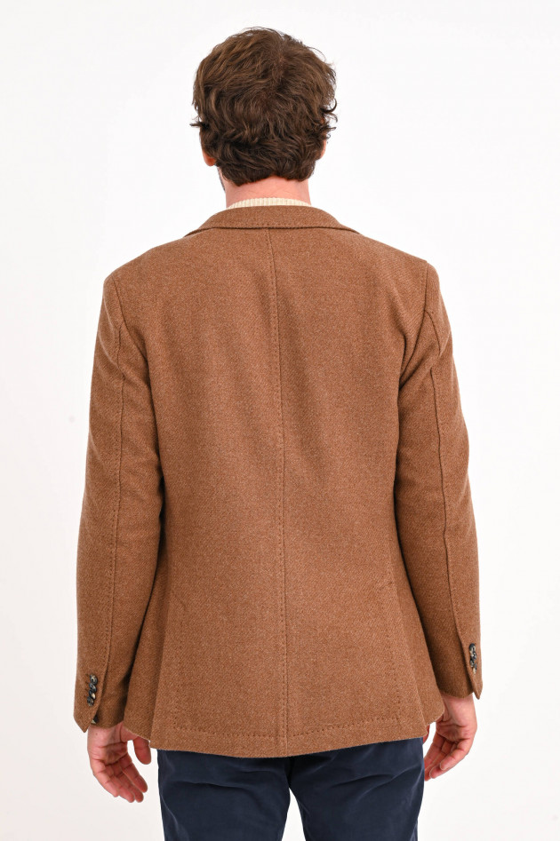 Windsor Tweed Sakko GIRO in Lehmbraun