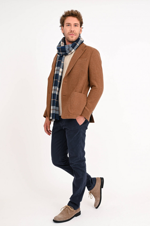 Windsor Tweed Sakko GIRO in Lehmbraun