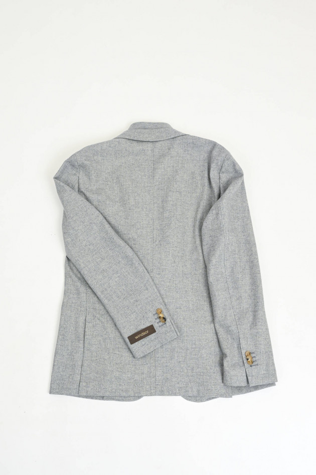 Windsor Sakko mit herauszippbarem Inlay in Grau