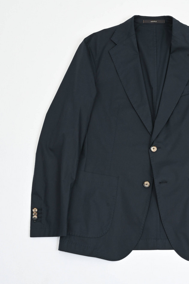 Windsor Baumwoll-Sakko in Navy