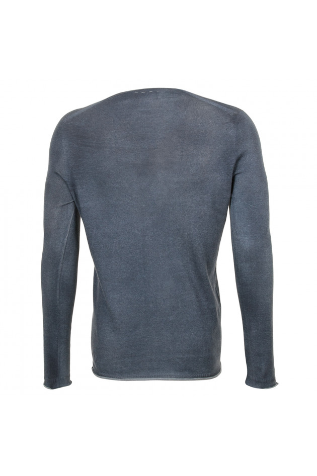 WLNS Pullover in Blau/Grau