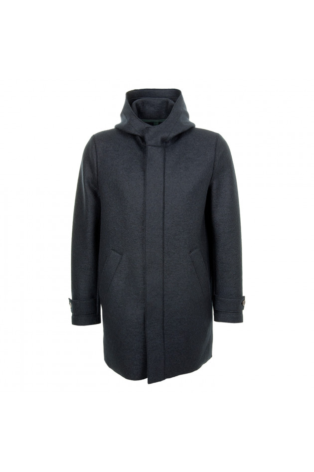 Harris Wharf London Wolljacke in Dunkelblau
