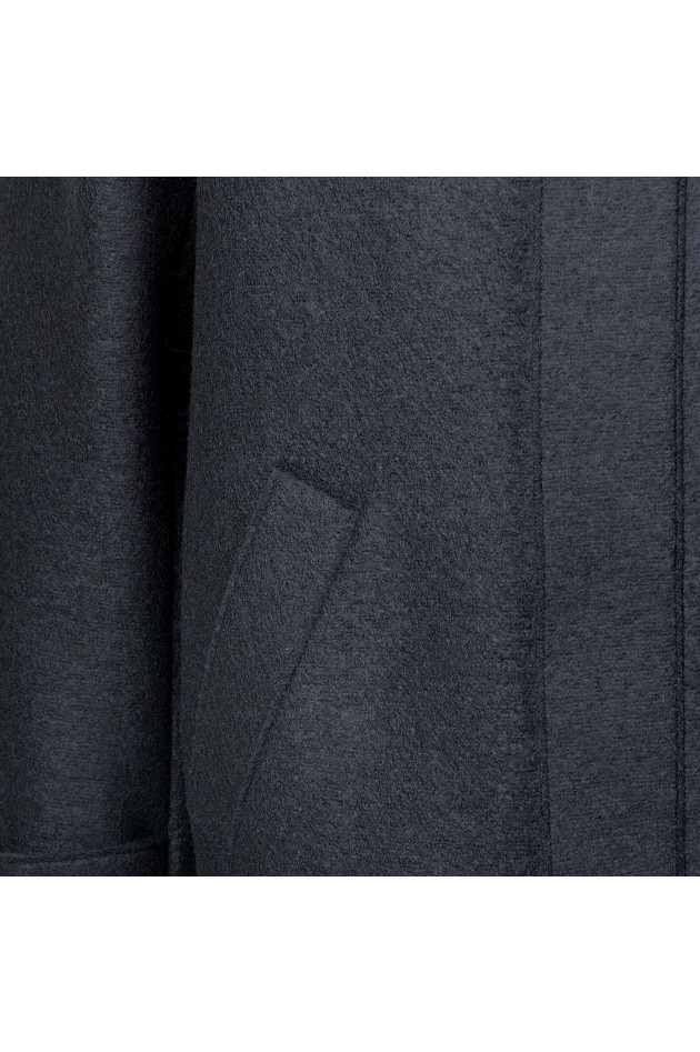 Harris Wharf London Wolljacke in Dunkelblau