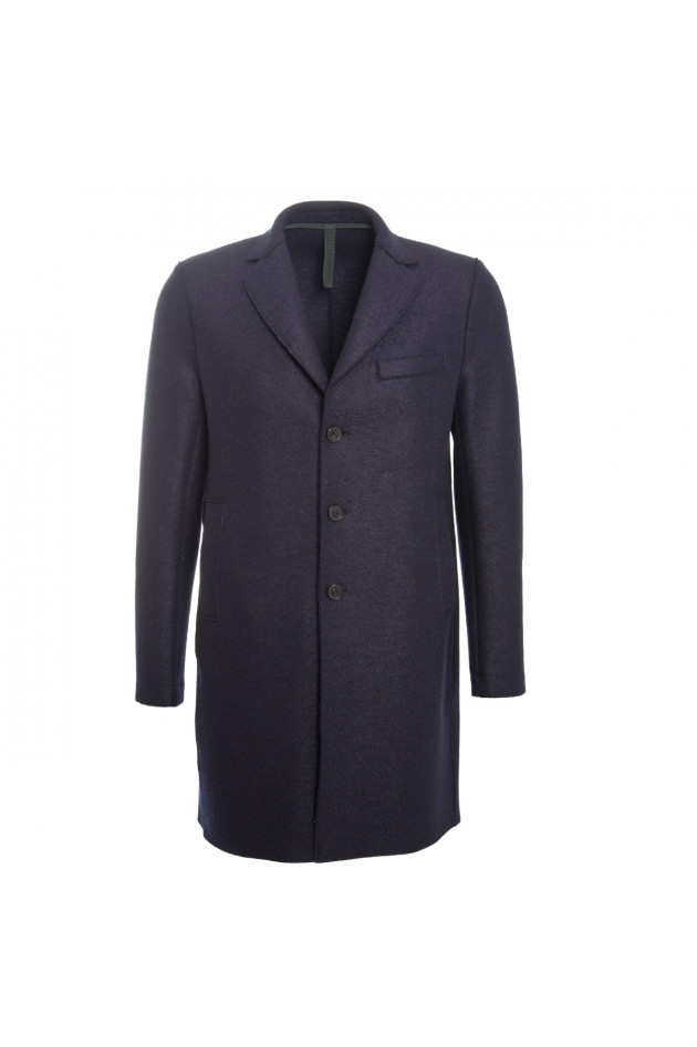 Harris Wharf London Wollmantel in Navy