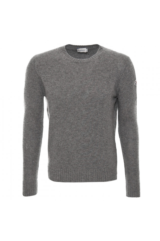 Moncler Wollpullover in Grau