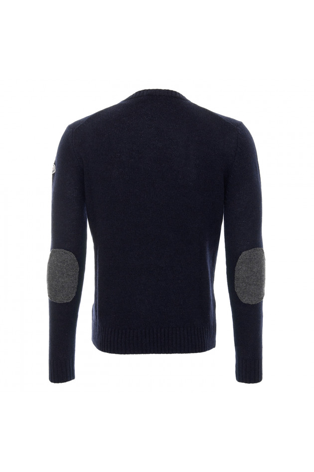 Moncler Wollpullover in Navy