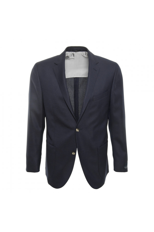 Dressler Wollsakko in Blau