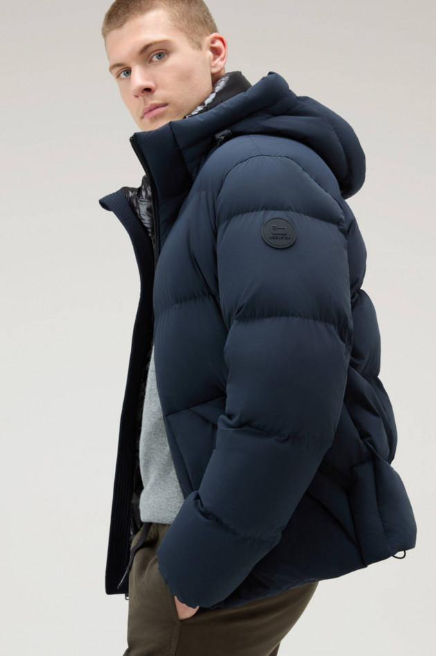 Woolrich Daunenjacke SIERRA SUPREME in Navy