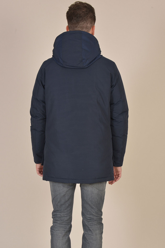 Woolrich Daunenparker in Navy