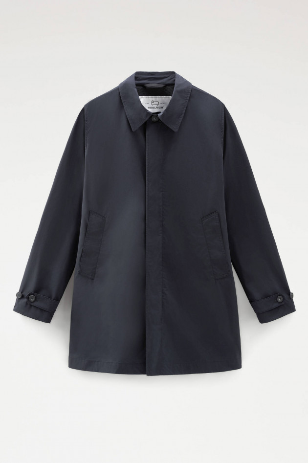 Woolrich Mantel NEW CITY CARCOAT in Navy