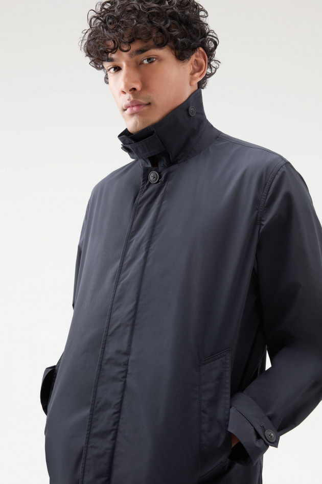 Woolrich Mantel NEW CITY CARCOAT in Navy