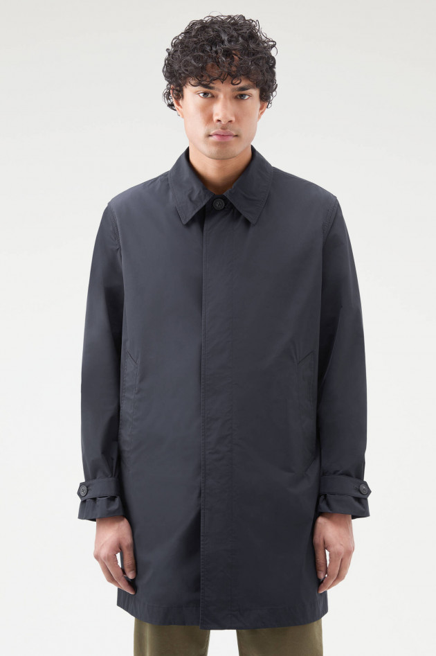 Woolrich Mantel NEW CITY CARCOAT in Navy