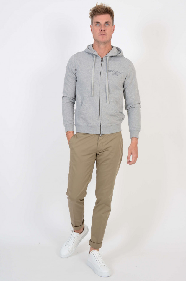 Woolrich Sweatjacke in Grau