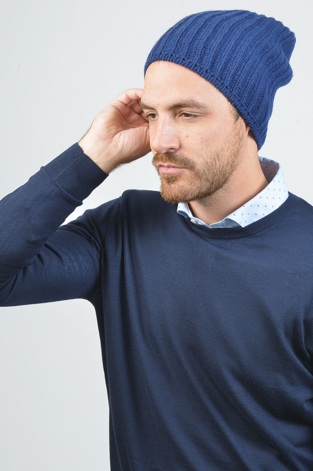 Zanieri Mütze in Navy